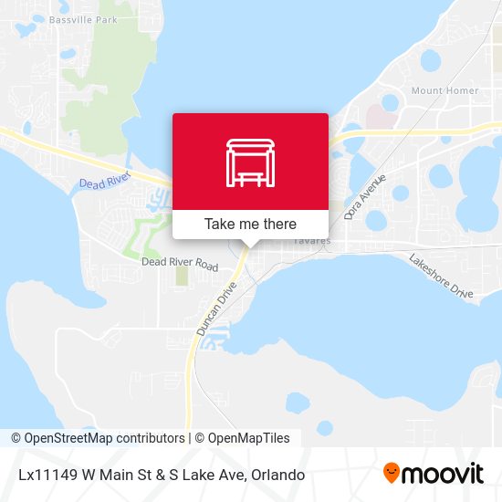 Lx11149 W Main St & S Lake Ave map