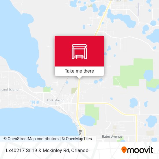 Lx40217 Sr 19 & Mckinley Rd map