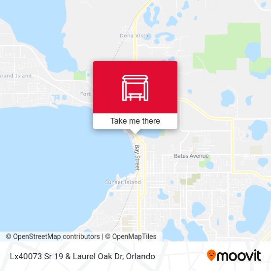 Mapa de Lx40073 Sr 19 & Laurel Oak Dr