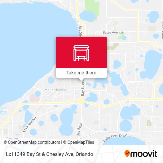 Lx11349 Bay St & Chesley Ave map