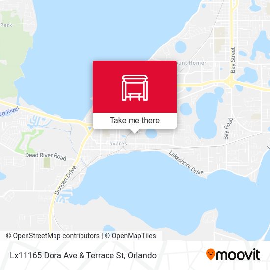 Mapa de Lx11165 Dora Ave & Terrace St