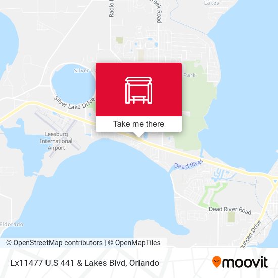 Mapa de Lx11477 U.S 441 & Lakes Blvd
