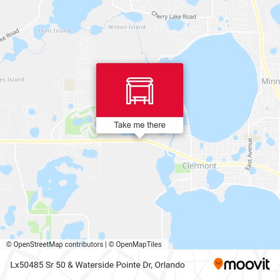 Lx50485 Sr 50 & Waterside Pointe Dr map