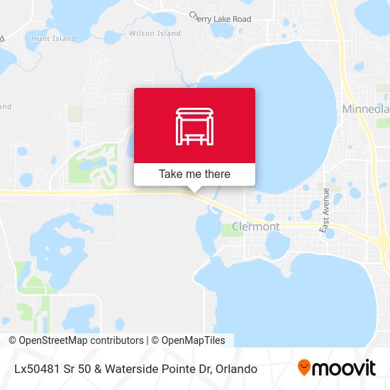 Mapa de Lx50481 Sr 50 & Waterside Pointe Dr