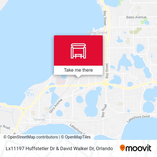 Lx11197 Huffstetler Dr & David Walker Dr map