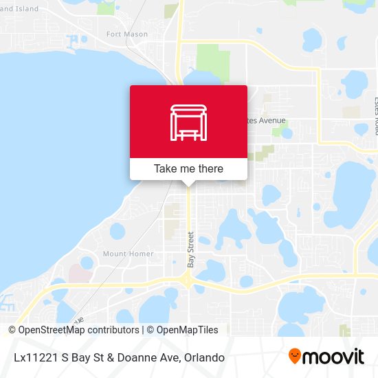 Mapa de Lx11221 S Bay St & Doanne Ave