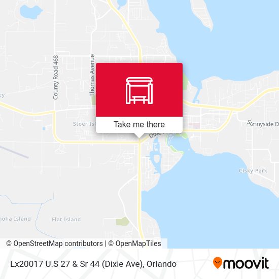 Lx20017 U.S 27 & Sr 44 (Dixie Ave) map