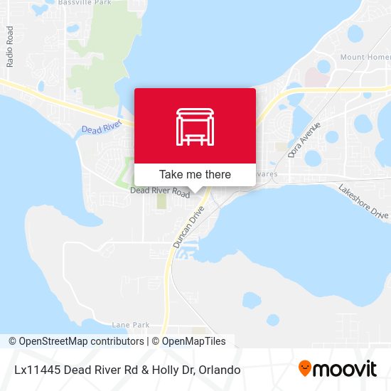 Mapa de Lx11445 Dead River Rd & Holly Dr