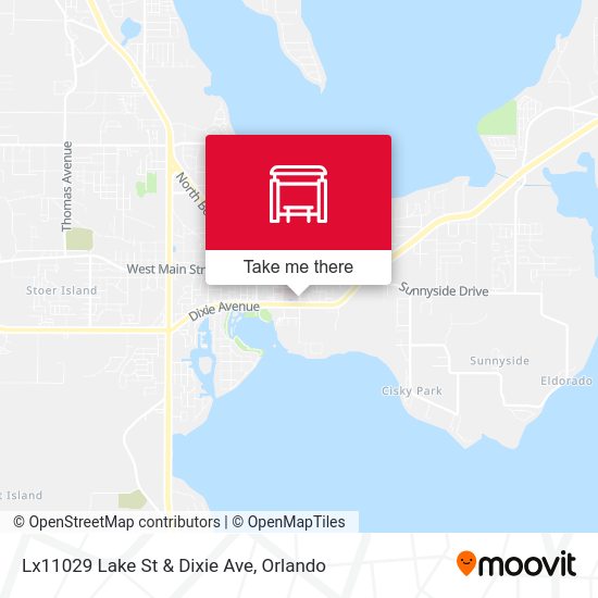 Mapa de Lx11029 Lake St & Dixie Ave