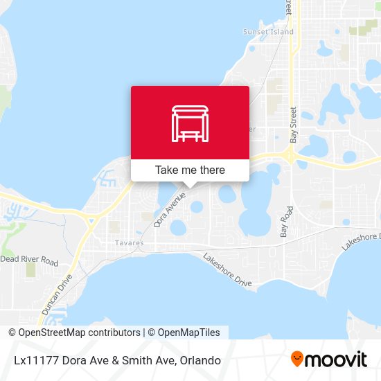Mapa de Lx11177 Dora Ave & Smith Ave