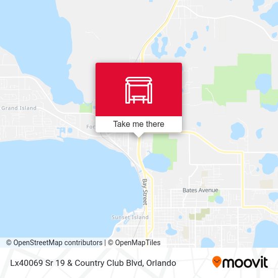 Lx40069 Sr 19 & Country Club Blvd map