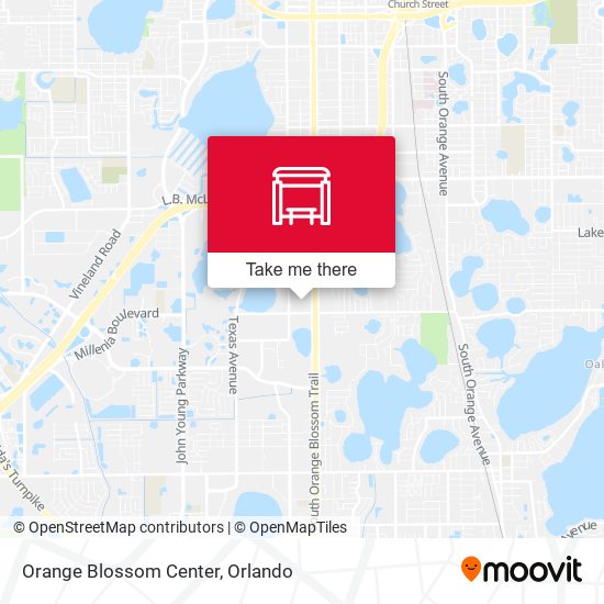 Mapa de Orange Blossom Center