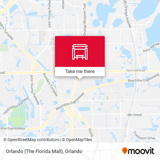 Orlando (The Florida Mall) map