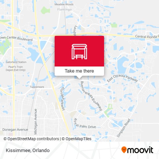 Kissimmee map
