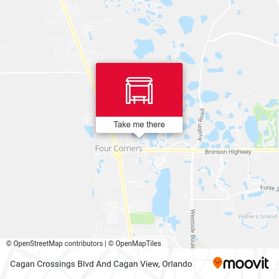 Mapa de Cagan Crossings Blvd And Cagan View