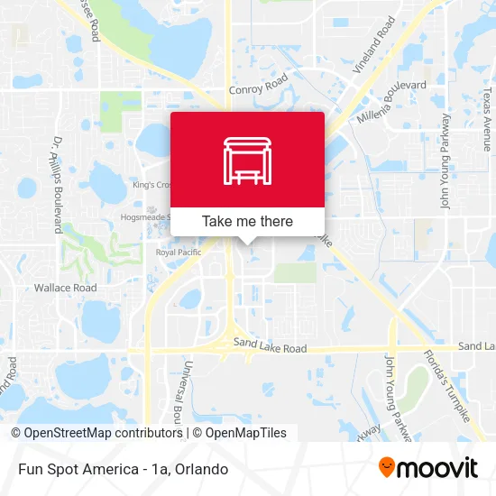 Fun Spot America - 1a map