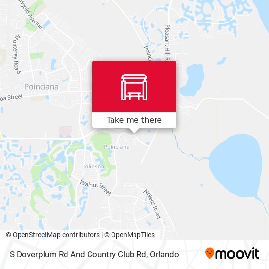 S Doverplum Rd And Country Club Rd map