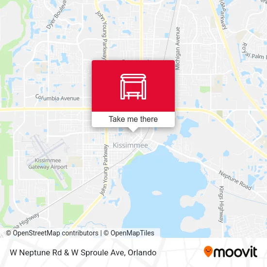 W Neptune Rd & W Sproule Ave map