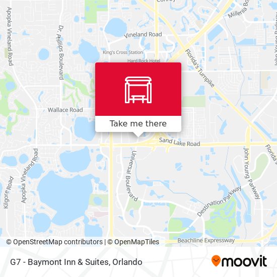 G7 - Baymont Inn & Suites map