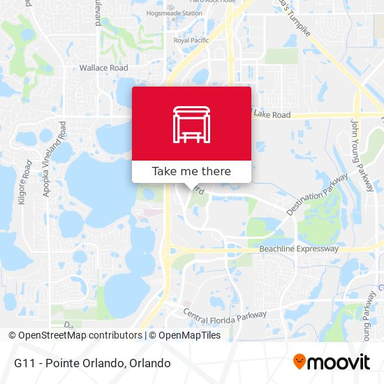 G11 - Pointe Orlando map