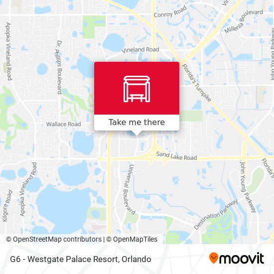 Mapa de G6 - Westgate Palace Resort