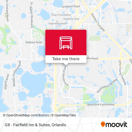 Mapa de G8 - Fairfield Inn & Suites