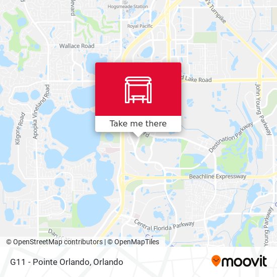 G11 - Pointe Orlando map