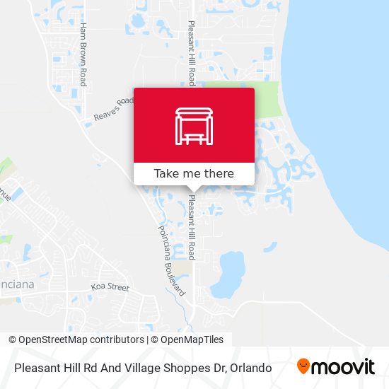 Pleasant Hill Rd And Village Shoppes Dr map