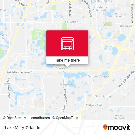Mapa de Lake Mary