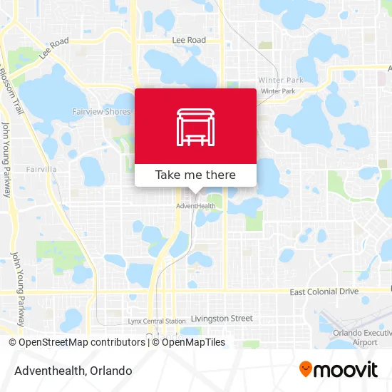 Mapa de Adventhealth