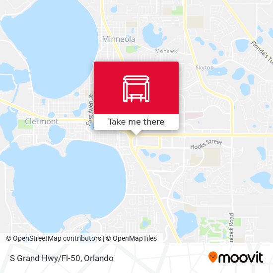 S Grand Hwy/Fl-50 map