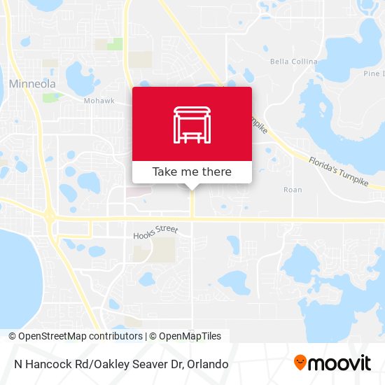 N Hancock Rd/Oakley Seaver Dr map