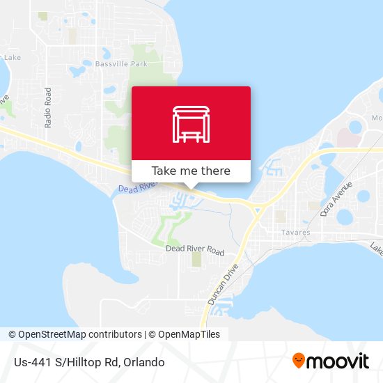 Us-441 S/Hilltop Rd map