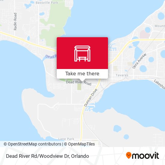 Dead River Rd/Woodview Dr map