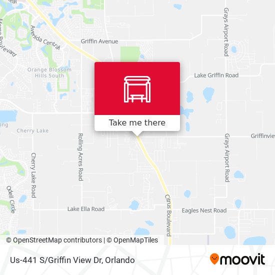 Us-441 S/Griffin View Dr map
