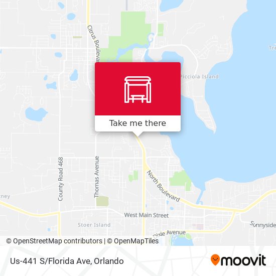 Us-441 S/Florida Ave map