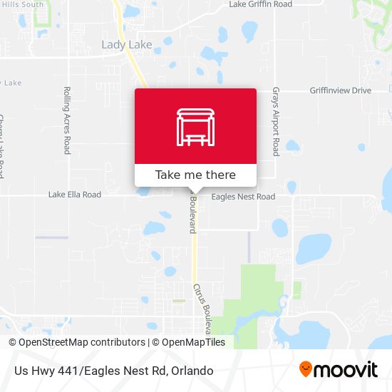 Us Hwy 441/Eagles Nest Rd map