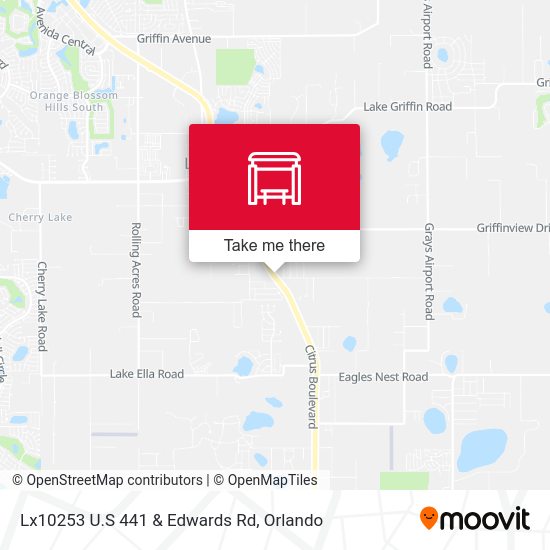 Mapa de Lx10253 U.S 441 & Edwards Rd