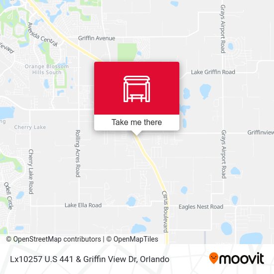 Lx10257 U.S 441 & Griffin View Dr map