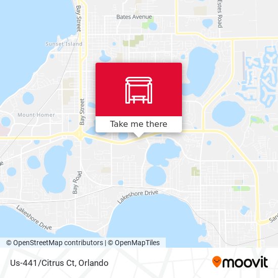 Us-441/Citrus Ct map