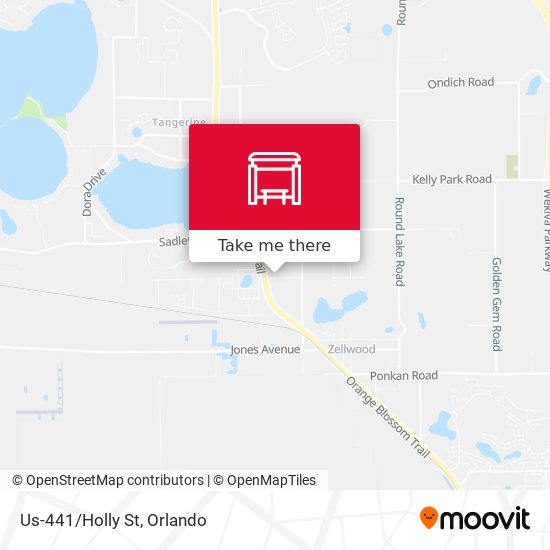 Us-441/Holly St map