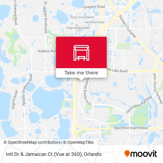 Mapa de Intl Dr & Jamaican Ct (Vue at 360)