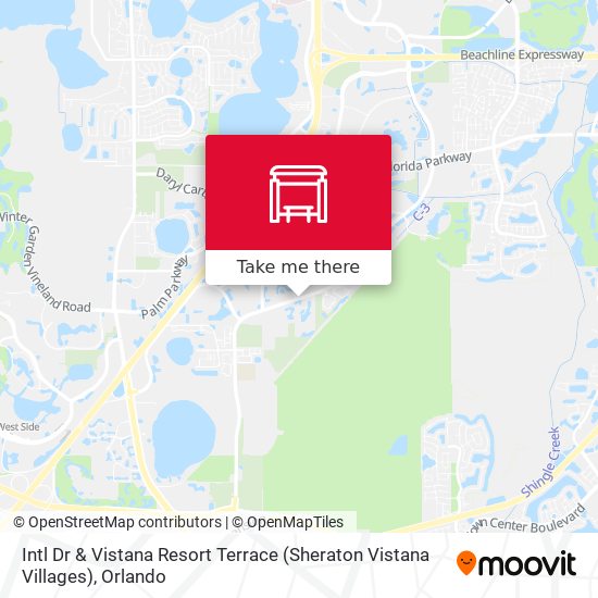 Mapa de Intl Dr & Vistana Resort Terrace (Sheraton Vistana Villages)
