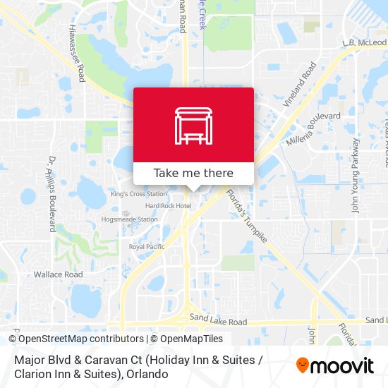 Major Blvd & Caravan Ct (Holiday Inn & Suites / Clarion Inn & Suites) map