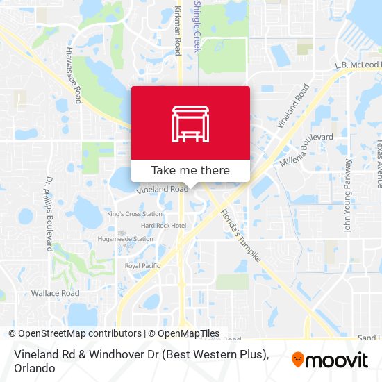 Vineland Rd & Windhover Dr (Best Western Plus) map