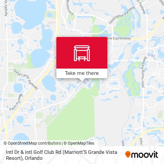 Mapa de Intl Dr & Intl Golf Club Rd (Marriott’S Grande Vista Resort)