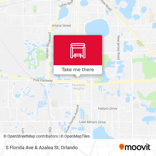 Mapa de S Florida Ave & Azalea St