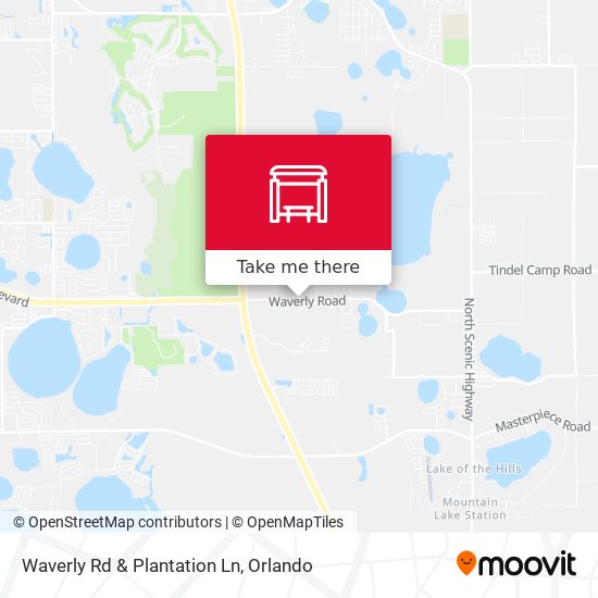 Waverly Rd & Plantation Ln map