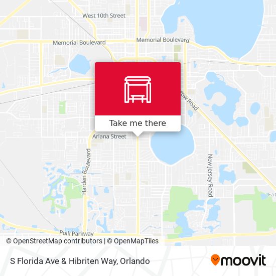 S Florida Ave & Hibriten Way map