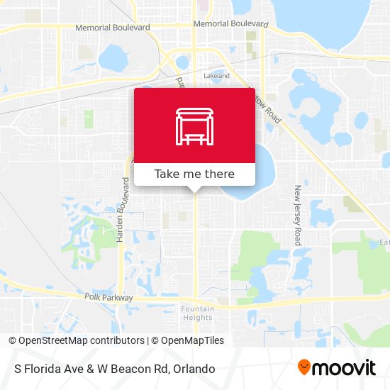 S Florida Ave & W Beacon Rd map